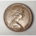 AUSTRALIA 1968 . ONE 1 CENT COIN . FEATHER-TAILED GLIDER